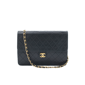 Chanel Push-Lock Flap Bag